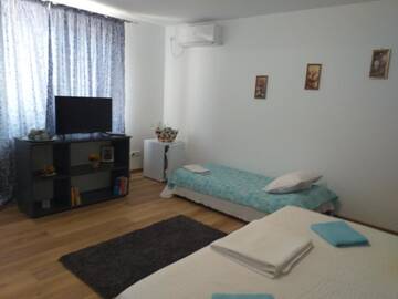 Фото номера Улучшенный двухместный номер с 1 кроватью Гостевой дом Casa din Deal г. Корбу 19